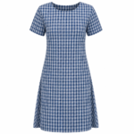 TN Govt 11-12 Girls Blue Chudi Top R/N