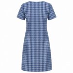 TN Govt 11-12 Girls Blue Chudi Top R/N - Image 2