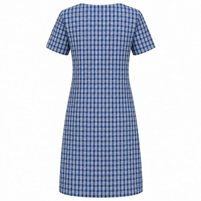 TN Govt 11-12 Girls Blue Chudi Top R/N - Image 2