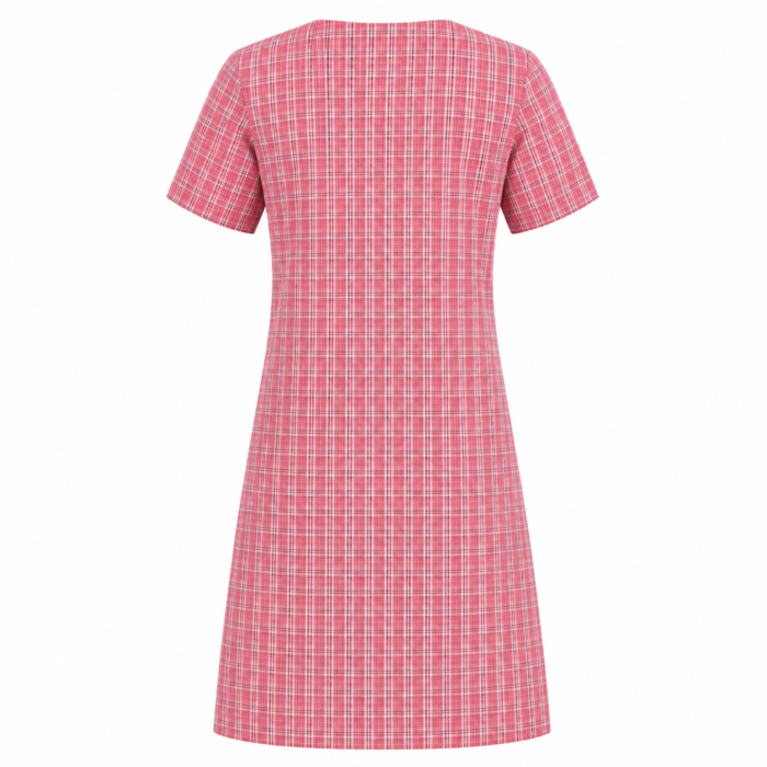 TN Govt 9-10 Girls Pink Chudi Top R/N - Image 3