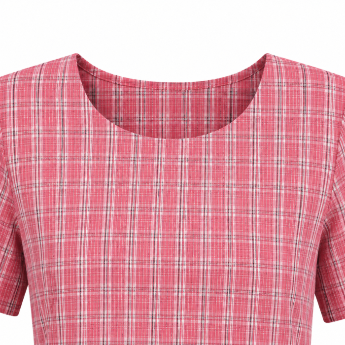 TN Govt 9-10 Girls Pink Chudi Top R/N - Image 2