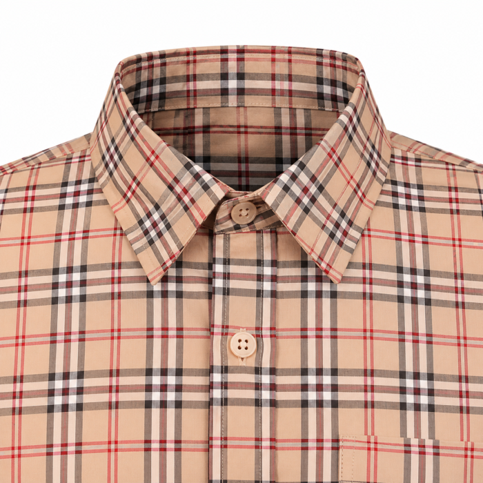 TN Govt 6-8 Boys Fawn Shirt - Image 2