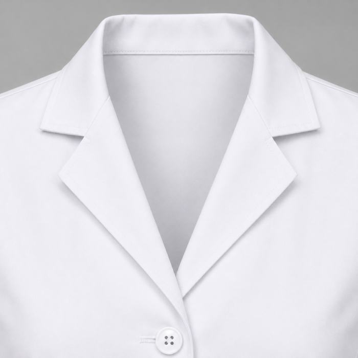 White Lab Coat - Image 2
