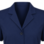 Navy Blue Lab Coat - Image 2